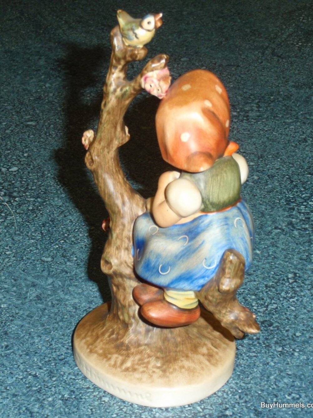 1950s " Apple Tree Girl" Goebel Hummel Figurine #141/1 TMK2 FULL BEE - Antique! - Picture 5 of 11
